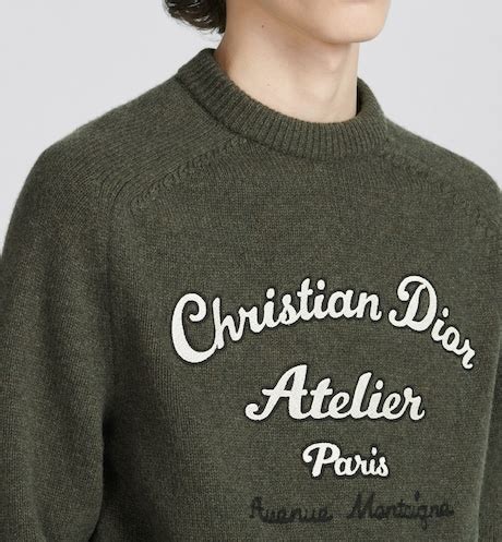 sweater dior homme|christian dior atelier sweater.